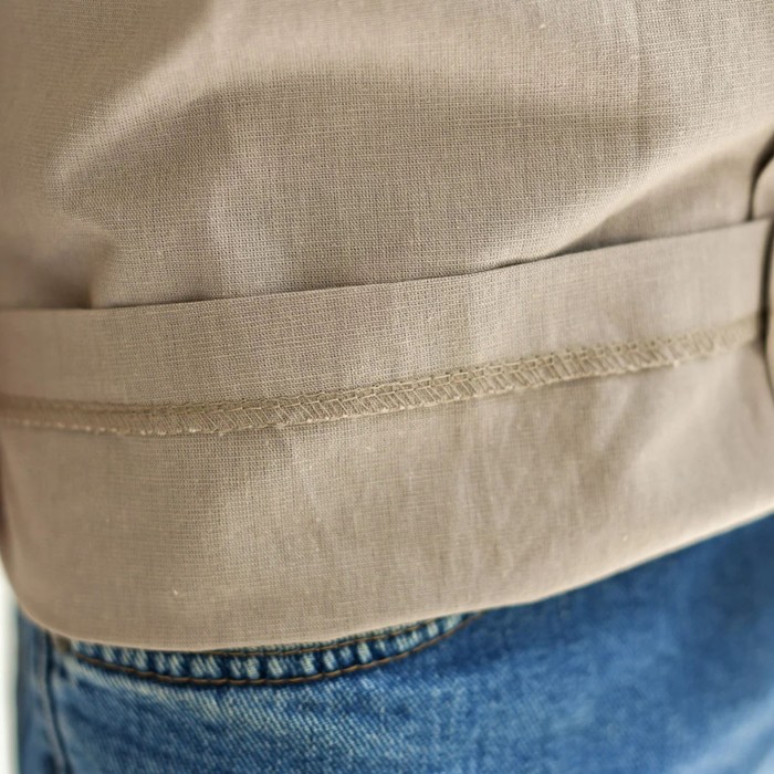 Рубашка мужская, цвет бежевый, размер 54 65675