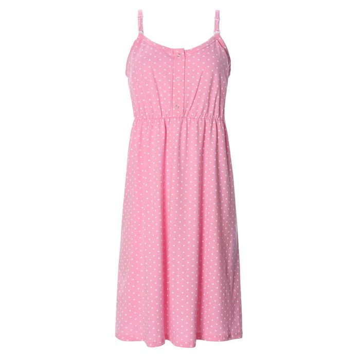 Ночная сорочка женская, цвет розовый, размер 48