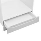 Шкаф напольный ШНД 600 под духовой шкаф Хельга, 600х500х820, Белый/Маренго софт - Фото 4