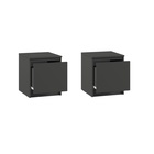 Спальный гарнитур «Мадера», комплект 5 предметов, цвет графит - Фото 9