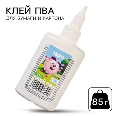 УЦЕНКА Клей ПВА 85 г, «Смешарики»
