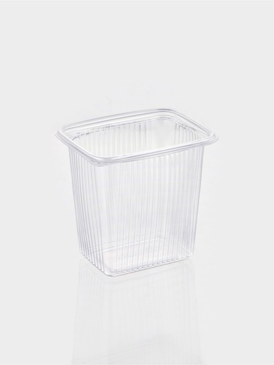 Контейнер одноразовый «Южуралпак», КР-12, пластик, 500 мл, 11.2×8.6×10.5 см, прозрачный