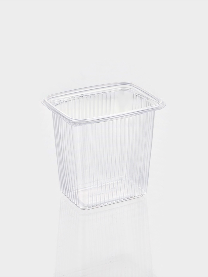 Контейнер одноразовый «Южуралпак», КР-12, пластик, 500 мл, 11.2×8.6×10.5 см, прозрачный - Фото 1