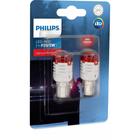 Лампа Philips P21/5W 12 В, LED 1.75/0.8W RED Ultinon Pro3000 LED, 2 шт, 11499U30RB2 - фото 296248