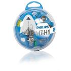 Лампа Philips H1 12 В, 55W (P14,5s) + H7 12 В, 55W (PX26d) 55720EBKM - фото 294266173