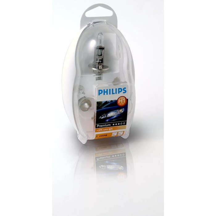 Лампа автомобильная Philips H1 12 В,  55W (P14,5s)  Набор ламп Easy Kit (55014) 55472EKKM - Фото 1
