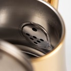 УЦЕНКА Чайник из нержавеющей стали с ситом «Кеннет», 1,5 л, цвет золотой 9905339