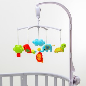 УЦЕНКА Мобиль музыкальный на кроватку Крошка Я «Африка», заводной 9905353