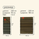 Спальный мешок maclay camping summer, одеяло, 2 слоя, левый, 220х90 см, +10/+25°С - Фото 3