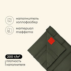 Спальный мешок maclay camping summer, одеяло, 2 слоя, правый, 220х90 см, +10/+25°С - Фото 2