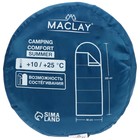 Спальный мешок maclay camping comfort summer, одеяло, 2 слоя, левый, 220х90 см, +10/+25°С - Фото 11