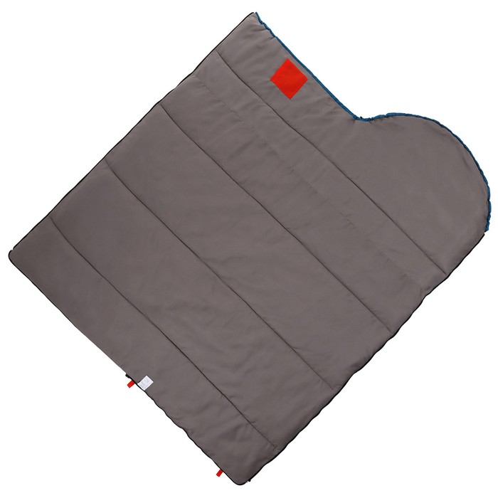 Спальник-одеяло 2 слоя, левый, с подголовником, р. 220х90 см, +10/+25 camping comfort summer