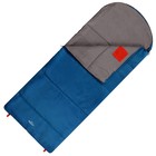 Спальный мешок Maclay camping comfort summer, 2 слоя, правый, с подголовником, 220х90 см, +10/+25°С - фото 7111528