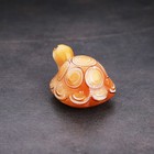 Скульптура "Черепаха", селенит, средняя, с росписью - фото 22606241