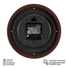 Часы настенные, интерьерные "Розы", бесшумные, d-21 см - Фото 3