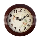 Часы настенные, интерьерные "Розы", бесшумные, d-21 см - Фото 2