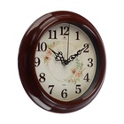 Часы настенные, интерьерные "Розы", бесшумные, d-21 см - Фото 5