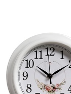 Часы настенные, интерьерные "Венок из роз", бесшумные, d-21 см - Фото 4