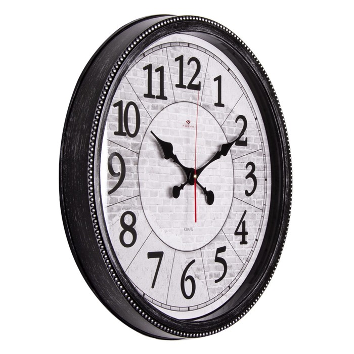 Часы настенные, серия: Интерьер, "Лофт", плавный ход, d-49.5 см