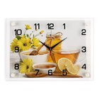 Часы настенные, серия: Кухня, "Медовый чай", плавный ход, 25 х 35 см - фото 3099711