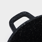 Кастрюля Доляна «Элит», 3.3 л, d=22 см, h=10 см, литые ручки, антипригарное покрытие, литой алюминий, чёрная - Фото 8