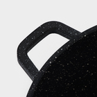 Кастрюля Доляна «Элит», 5.7 л, d=26 см, h=12 см, литые ручки, антипригарное покрытие, литой алюминий, чёрная - Фото 8