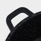 Кастрюля Доляна «Элит», 2 л, d=20 см, h=9 см, литые ручки, антипригарное покрытие, литой алюминий, чёрная - Фото 8