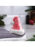 Бомбочка для ванны с шиммером "Новогодняя шапочка" 80 г аромат кола-лайм - Фото 5