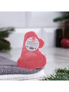 Бомбочка для ванны с шиммером "Новогодняя шапочка" 80 г аромат кола-лайм - Фото 6