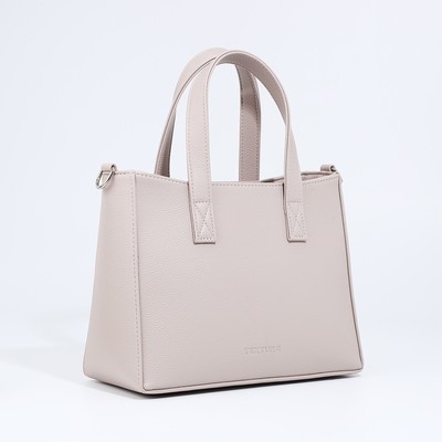 Сумка женская TEXTURA, тоут, средний размер, цвет бежевый