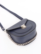 Сумка женская мессенджер TEXTURA на клапане, 17×10×18 см, синяя - Фото 12