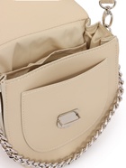 Сумка женская мессенджер TEXTURA на клапане, 17×10×18 см, бежевая - Фото 11