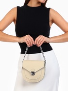 Сумка женская мессенджер TEXTURA на клапане, 17×10×18 см, бежевая - Фото 3