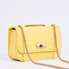 Сумка женская мессенджер на клапане, 18×7×13 см, жёлтая - Фото 8