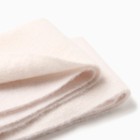 Шарф зимний объемный с кистями MINAKU 210*38+18 см цвет молочный 9630161