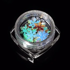 Пайетки для декора «Снежинки», голографические, разноцветные - Фото 6