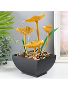 Фонтан настольный «Золотые лотосы в пруду», от сети, 13×15×24.5 см - Фото 6