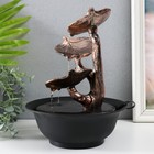 Фонтан настольный «Бронзовые лотосы», 21.5×21.5×27 см - Фото 4