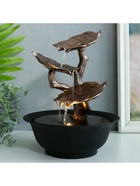 Фонтан настольный «Бронзовые лотосы», 21.5×21.5×27 см - Фото 9