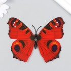 Магнит пластик "Бабочка двойные крылья" под текстиль блеск МИКС 8,5х12 см - Фото 6