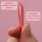 Накладные ногти, 100 шт, в контейнере, цвет розовый - Фото 3