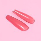 Накладные ногти, 100 шт, в контейнере, цвет розовый - Фото 6