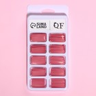 Накладные ногти, 100 шт, в контейнере, цвет розовый - Фото 9