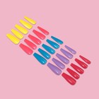Накладные ногти «Цветной фейерверк», 100 шт, форма балерина, в контейнере, разноцветные - Фото 8