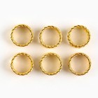 Пирсинг для волос новогодний Love yourself, набор 6 шт. - Фото 3