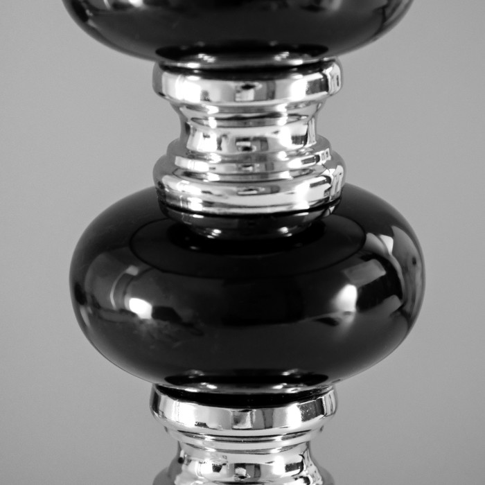 Лампа настольная "Эмбер" 1x60Вт E27 черный 25х25х46 см RISALUX - фото 1907796043