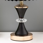 Лампа настольная "Оганит" 1x60Вт E27 черный 25х25х42см RISALUX - фото 22517550