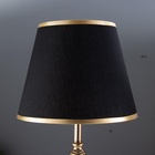 Лампа настольная «Луиза» 1×60 Вт E27 черный 25×25×41 см - Фото 4