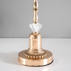 Лампа настольная "Земфира" 1x60Вт E27 черный 25х25х40см - фото 24157949