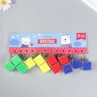 Головоломка пластик на кольце лабиринт "Кубик" МИКС 1х3х3 см - фото 24637294